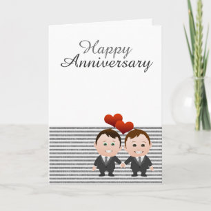 Carte Félicitations Joyeux Anniversaire Thème Gay