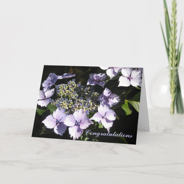 Carte Félicitations - mariage/anniversaire (Devant)