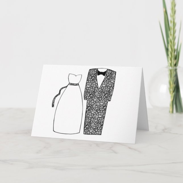 Carte Félicitations mariages (Devant)