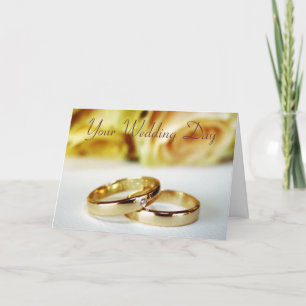 Carte Félicitations Mariages/Mariée & Salle