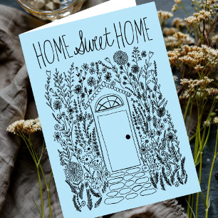 Carte Félicitations New Home Garden Door Custom