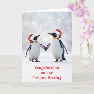 Carte Félicitations Noel Mariage de Noël