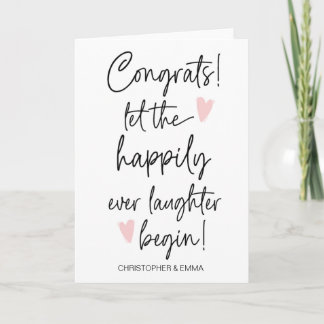 Carte Félicitations Nouveau Monsieur et Madame la Fiança