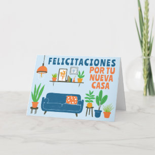 Carte Félicitations Nouvelle Maison FELICITACIONES NUEVA