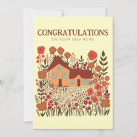 FÉLICITATIONS Nouvelle maison Maison ferme