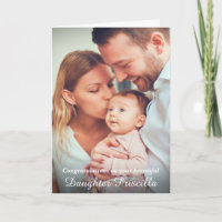 Félicitations Parents Nouveau-né bébé photo person