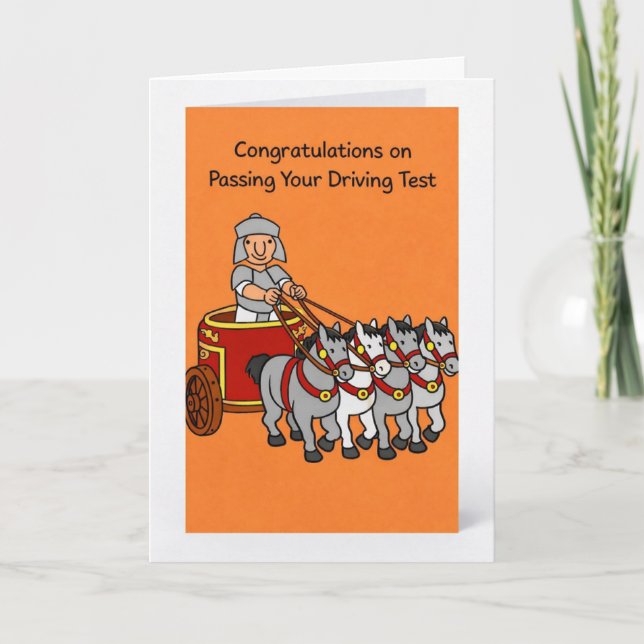 Carte Félicitations pour avoir réussi votre examen de co (Devant)