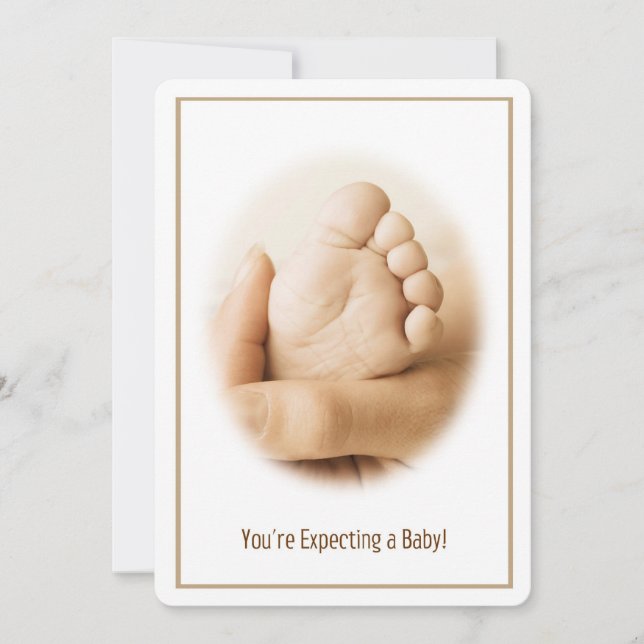 Carte Félicitations pour Bébé (Devant)