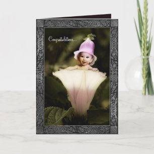 Carte Félicitations pour bébé