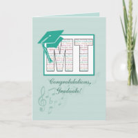 Félicitations pour la graduation en musicothérapie