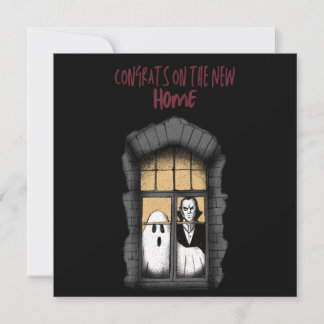 Carte Félicitations pour la nouvelle maison ! J'espère q