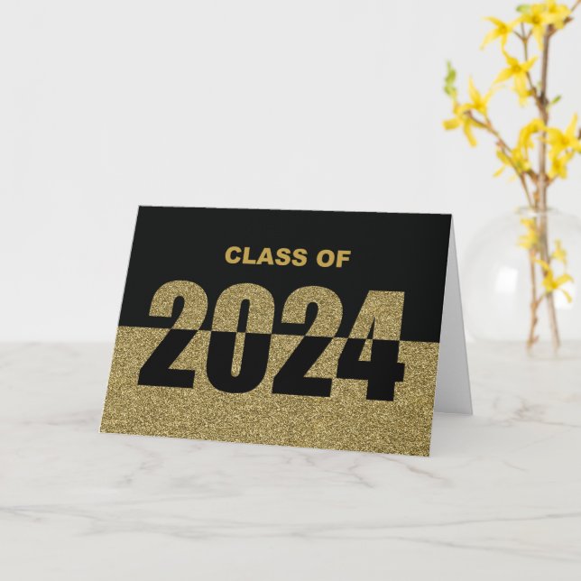 Carte Félicitations pour la remise des diplômes de la pr (Fleur jaune)