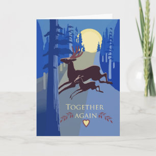 Carte Félicitations pour la Réunion avec le Père de la N