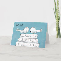 Félicitations pour le mariage des oiseaux amoureux