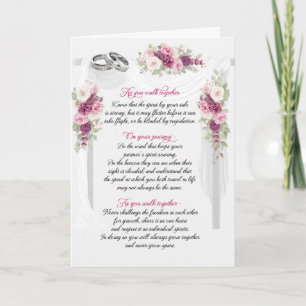 Carte Félicitations pour le mariage lesbien des deux mar