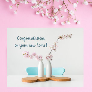 Carte Félicitations pour le réchauffement de votre nouve