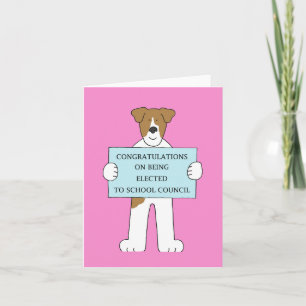 Carte Félicitations pour l'élection au conseil scolaire