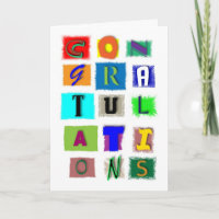 Félicitations pour toute occasion