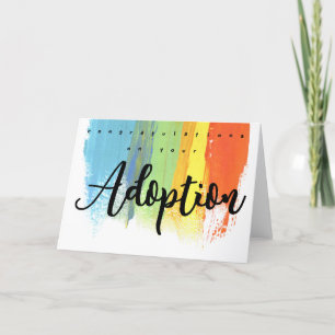 Carte Félicitations pour votre adoption