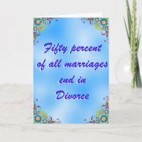 félicitations pour votre divorce