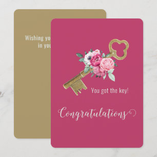 Carte Félicitations pour votre maison Félicitations Nouv