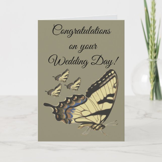 Carte Félicitations pour votre mariage (Devant)
