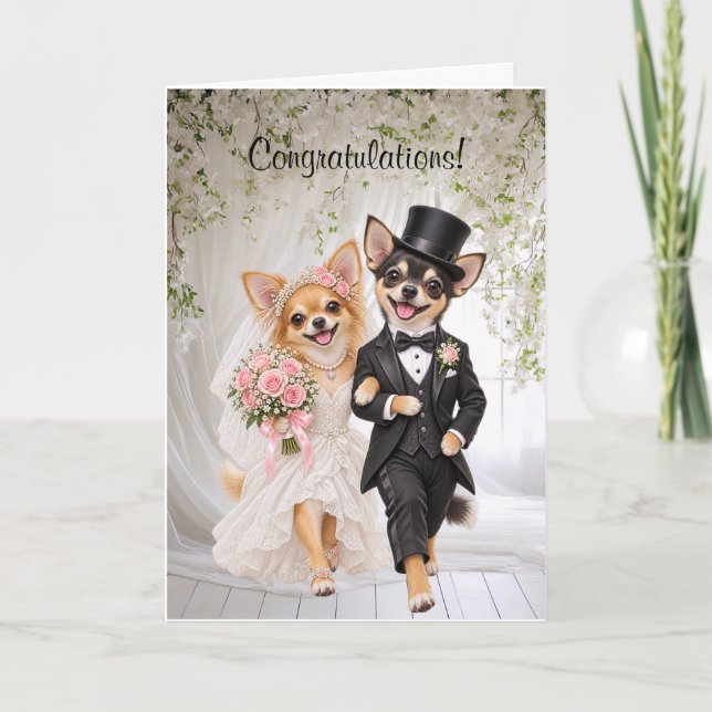 Carte Félicitations pour votre mariage (Devant)