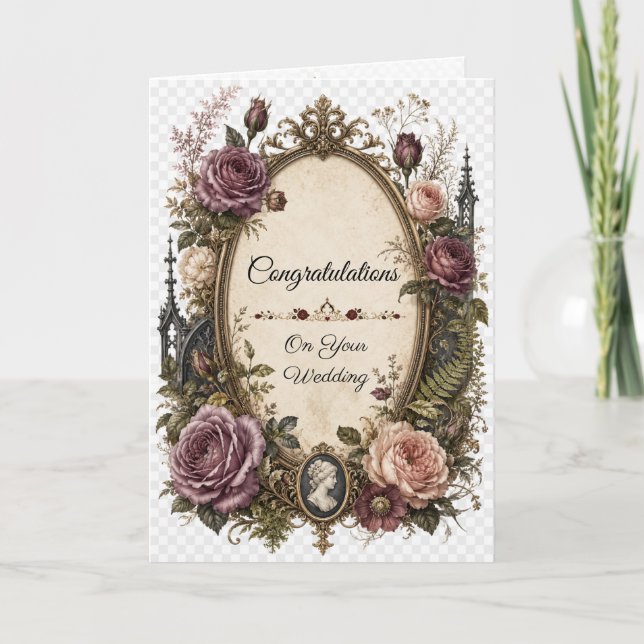 Carte Félicitations pour votre mariage (Devant)