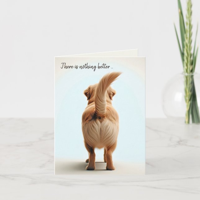 Carte Félicitations pour votre nouveau chiot (Devant)