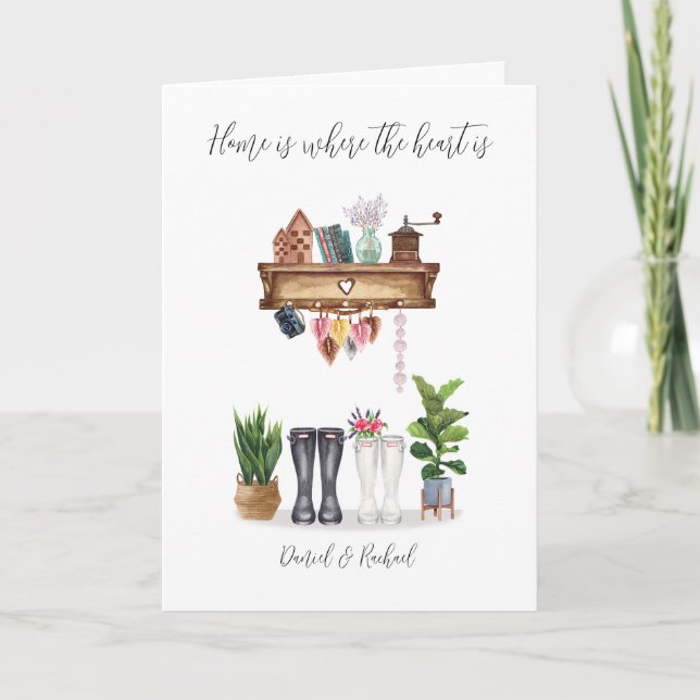 Carte Félicitations pour votre nouvelle maison (Devant)