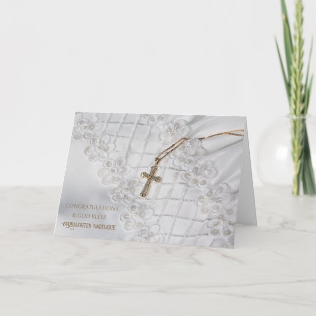 Carte Félicitations & Que Dieu bénisse Tout lien de pare (Devant)