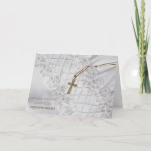 Carte Félicitations & Que Dieu bénisse tout mariage de t