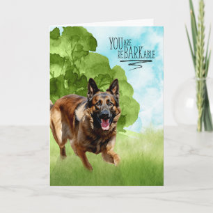 Carte Félicitations reBARKable Belge Tervuren Chien