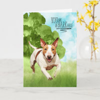 Félicitations reBARKable Bull Terrier Chien