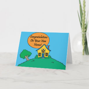 Cadeaux Nouvelles Felicitations De Proprietaire Zazzle Fr
