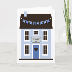 Cartes De Vœux Felicitations Nouvelle Maison Zazzle Fr