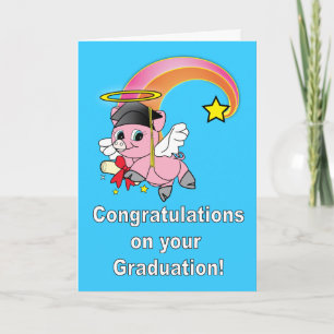 Carte Félicitations sur votre obtention du diplôme !