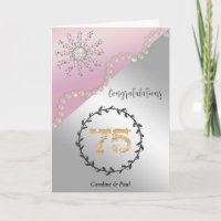Félicitez les amis pour le 75e anniversaire du Mar
