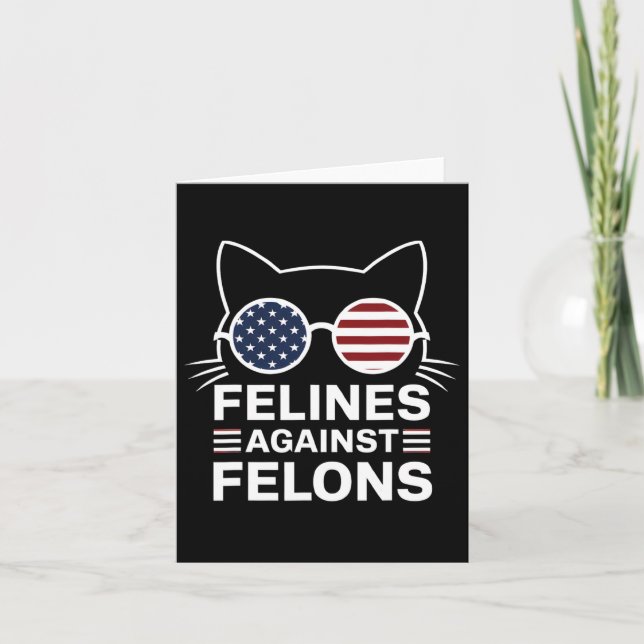 Carte Felines contre Felons (Devant)