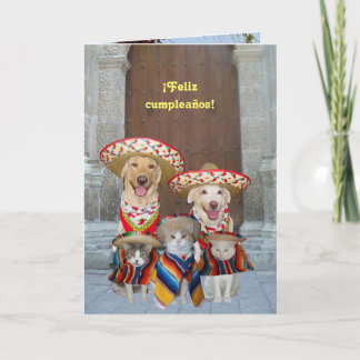 Carte ¡Feliz cumpleaños !