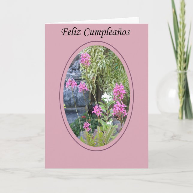Carte Feliz Cumpleaños (Devant)