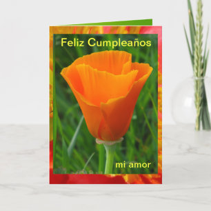 Carte - Feliz Cumpleaños, amor de MI
