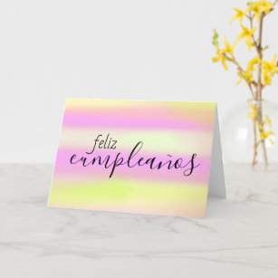 Cartes Espagnol D Anniversaire Zazzle Fr