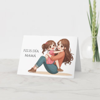 Carte Feliz día mamá