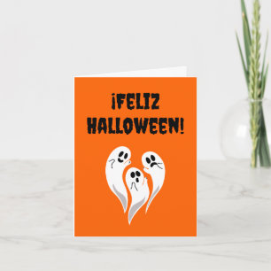 Carte Feliz Halloween (Halloween espagnol)