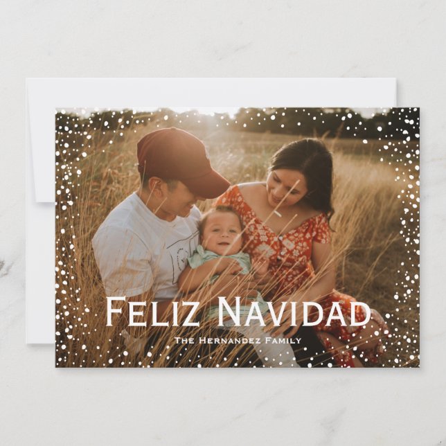 Carte Feliz Navidad (Devant)