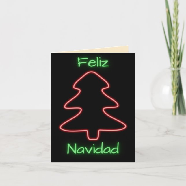 Carte Feliz Navidad (Devant)