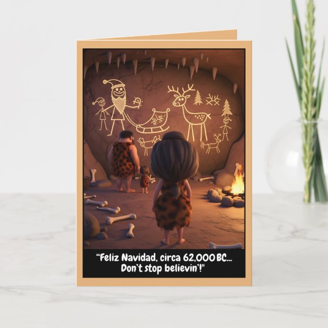 Carte Feliz Navidad (Devant)