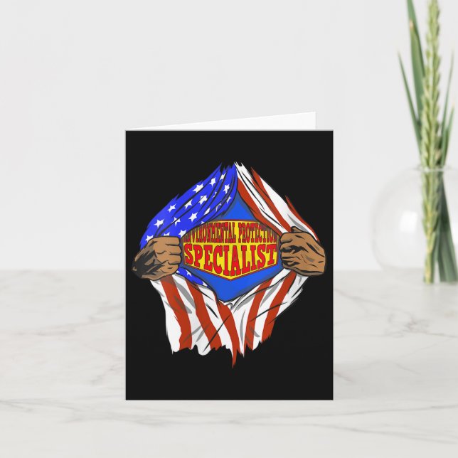 Carte Femens Funny Super De l'environnement Protection (Devant)