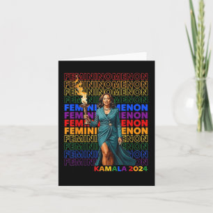 Carte Feminomenon Funny Kamala Harris